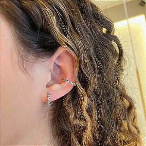 Piercing Fake Fio Torcido Steel