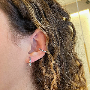 Piercing Fake Fio Torcido Steel