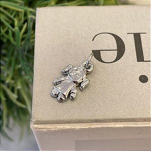 Pingente Menina Clássico Steel