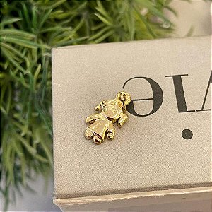 Pingente Menina Clássico Folheado a Ouro 18k