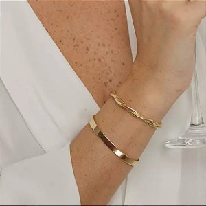 Bracelete Liso Fio Grosso