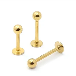 Piercing Bolinha 6mm Base Reta