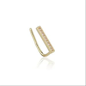 PIERCING FAKE RETO ZIRCONIAS CRISTAL