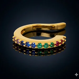 Piercing Fake 1 Fio Rainbow