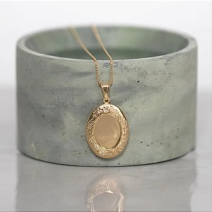 PING RELICARIO OVAL TRAB