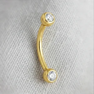 Piercing Bananinha Ponto de Luz