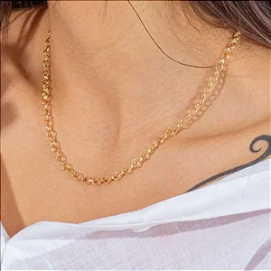 Colar Elo Português 40cm