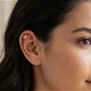 PIERCING BORBOLETA VAZ CRAVEJ