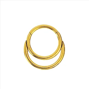 Piercing de Torção Fio Duplo Liso