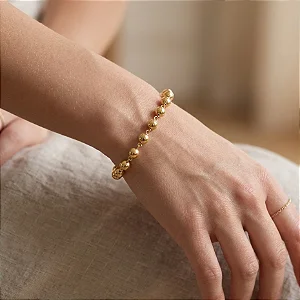 Pulseira 12 Bolas 5mm