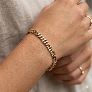 Pulseira Grumet Laminada Dupla 0.5mm