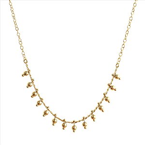 Pulseira Infantil Bolinhas Penduradas