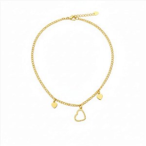 TORN PING CORACAO LISO E VAZ GRANIT