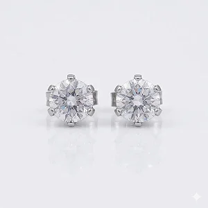 Brinco Ponto de Luz Cristal P