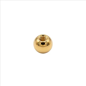 Tarraxa Bolinha Rosqueada para Piercing 0.8x4mm