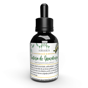 TINTURA DE GUAÇATONGA - 100ml - Digestivo - Estômago