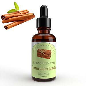 TINTURA DE CANELA - 100ml - Digestão - Circulação