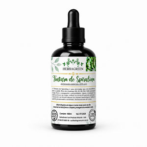 TINTURA VEGETAL DE SPIRULINA - 100ML
