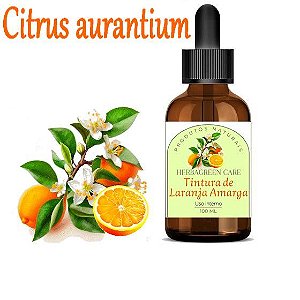TINTURA DE LARANJA AMARGA - 100ml - Emagrecimento