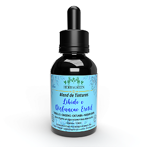 Blend de Tinturas - 120ml - Libido Masculino - Disposição