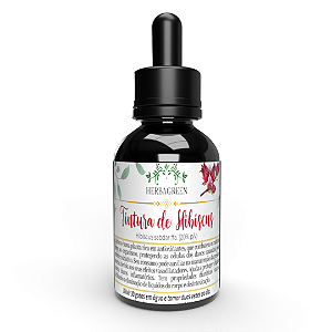 TINTURA DE HIBISCUS - Regulação Metabólica - 100ml