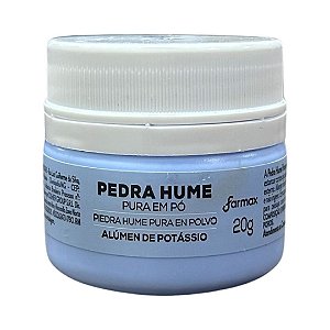 Pedra Hume em Pó - Farmax