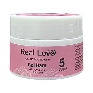 GEL HARD - REAL LOVE 5 - NUDE - 15ML