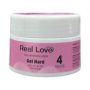 GEL HARD - REAL LOVE 4 - NUDE - 15ML