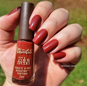 CHOCOLATE BELGA- ESMALTE CREMOSO AVON - Shop da Manicure
