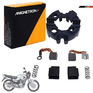 Escova do Motor de Partida Arranque Ybr 125 2000 a 2007/ Factor 125 2008 a 2013/ Xtz 125 02 a 15/ Xt 225 Magnetron