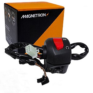 Punho Interruptor Partida/Emergência Fazer 250 2005 a 2010 Magnetron