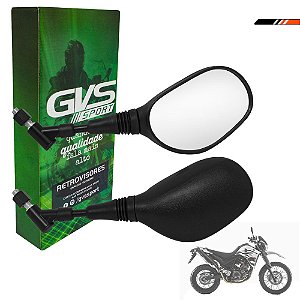 Par Espelho Retrovisor Yamaha Xt 660r 2005 A 2018 360ºgraus Convexa Gvs