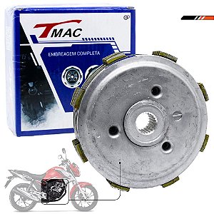 Embreagem Completa Titan-Fan-Start-Cargo 160 2016 A 2024 T-mac