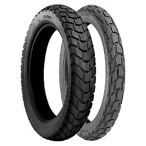 Par Pneu Nxr Bros 125-150-160/ Xre 190/ Xtz Crosser 150/ Tdm 225/ Nk 150 90-90-19 + 110-90-17 T&C Technic