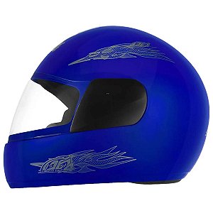 Capacete Protork Liberty Four Azul