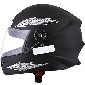 Capacete Protork New Liberty Four Preto Fosco