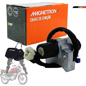 Chave Contato Ignição Cg/ Fan/ Cargo/ Titan 150 2014 A 2015 Magnetron