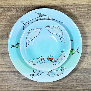 Conjunto Mar - 2 peças - Infantil