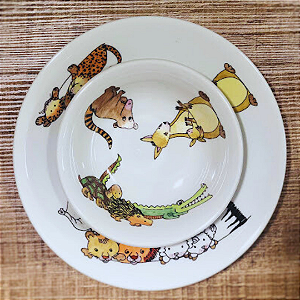 Conjunto Zoológico - 2 peças - Infantil