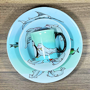 Conjunto Mar - 3 peças - Infantil