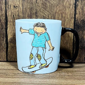 Caneca Skatista 250 ml - Garotada