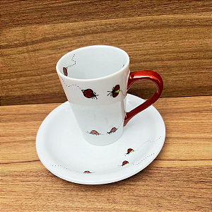 Conjunto Chocolate - 2 peças - Joaninha