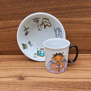 Conjunto Princesa Capa - 2 peças - Infantil