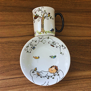 Conjunto Passarinho - 2 peças - Infantil