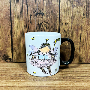 Caneca Fada Lilás 250 ml - Garotada