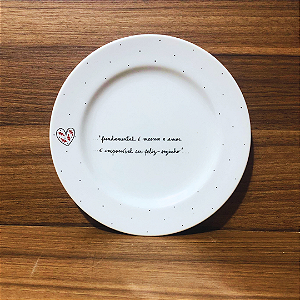 Conjunto de café - 3 peças - Frases