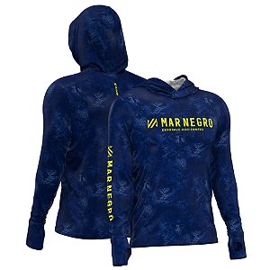 Camiseta Mar Negro XP Protection Capuz Sublimada - Blue
