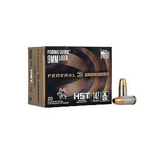 Municao 9mm Federal HST JHP - 147gr - UN