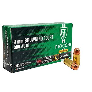 Municao .380ACP Fiocchi LL RNCP 100gr - UN