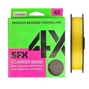 Linha Multi Rapala - SFX 4X / 135m - Amarela
